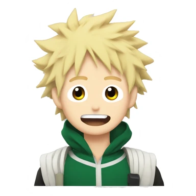 bakugo katsuki from my hero academia sticker