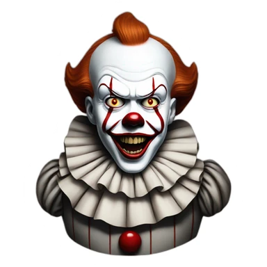 pennywise the clown sticker
