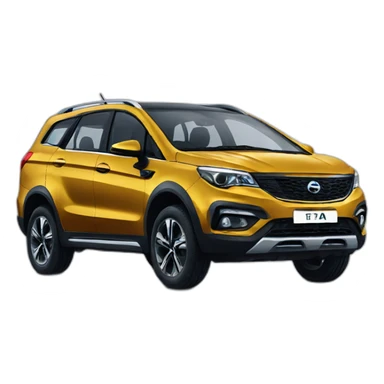 Tata Hexa sticker
