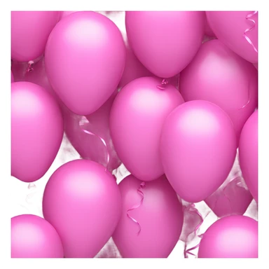 pink 2 0 2 5 ballons  sticker