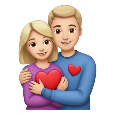 valentines day cuople sticker