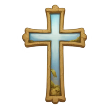 Croix de jesus sticker