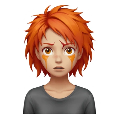 Anxiety from the Inside Out movie sticker