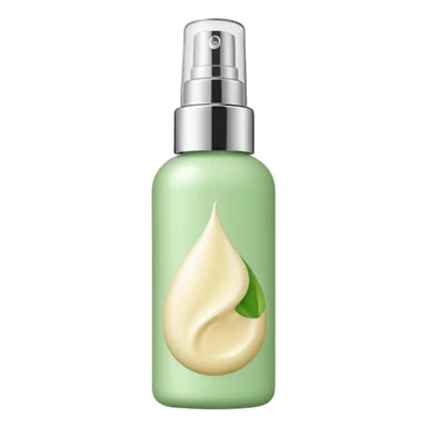 green cream skincare spray sticker