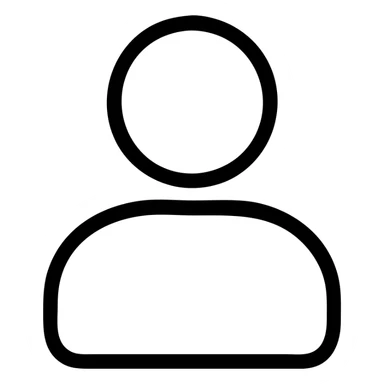 silhouette of a person, simple icon, minimal and versatile, suitable for symbolizing different professions sticker