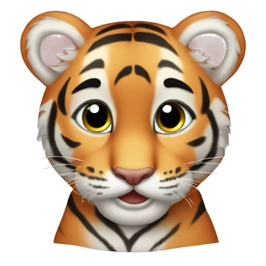 baby tiger sticker