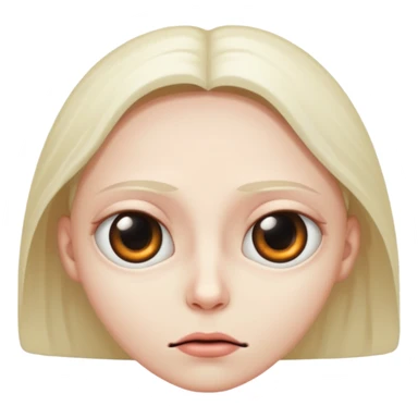 Eye roll with a grim sticker