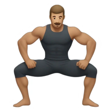 Bulgarian squat sticker