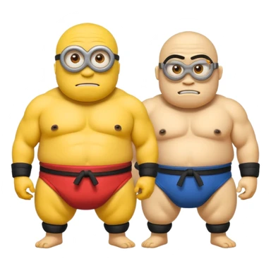 minions SUMO sticker