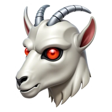Terminator Goat head sticker