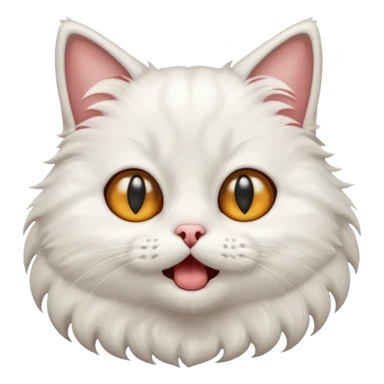 Cat gasping sticker