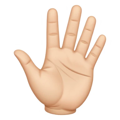 fold thumb to palm sticker