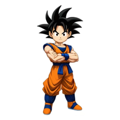 son goku super sayain blue sticker