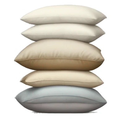 Stack of pillows  sticker