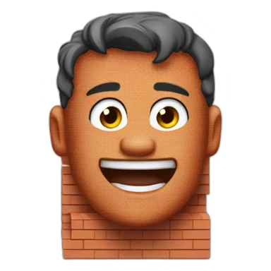 sexy brick, like really brick, make it bricky pls, MAKE EVERYTHING BRICK PLS sticker