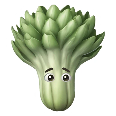 artichoke gray sticker