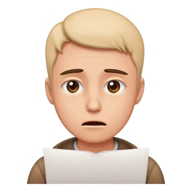 emotional crisis - i am a document sticker