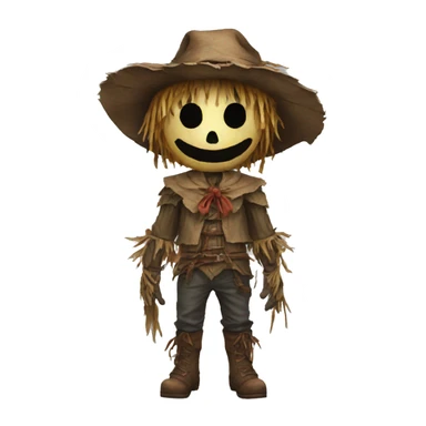 scarecrow from dungeons and dragons super realistic sticker