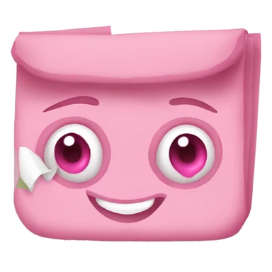 Papelería rosa sticker