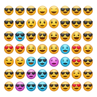 Astetik emojis sticker