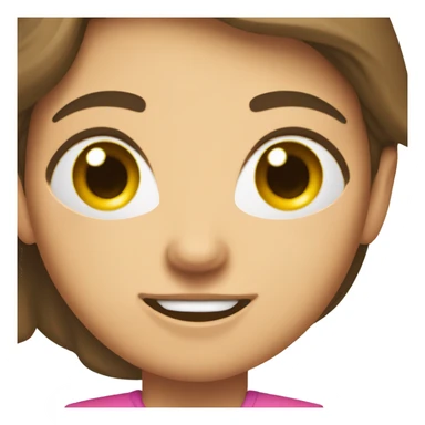 Fit Caucasian Woman stomach muscles, brunette sticker