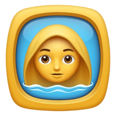 машина везет зеркало sticker