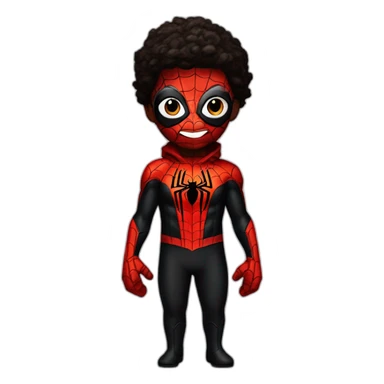 Spiderman miles morales sticker