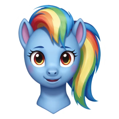 Rainbow dash sticker