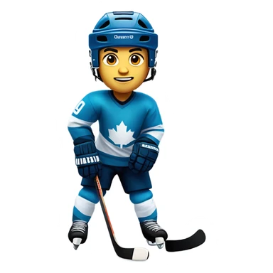 icehockey player sticker