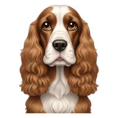 Dog-english-cocker-spaniel-full-body sticker