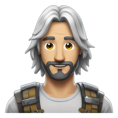 Jeff bezoz qui joue a fortnite sticker
