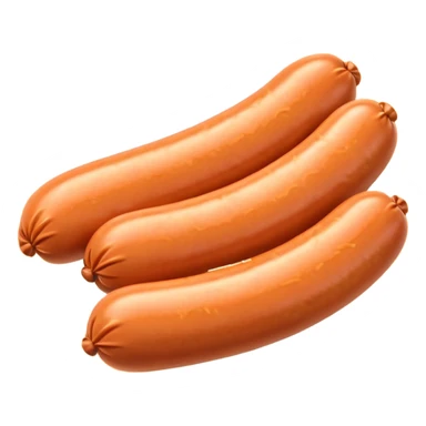 orange vienna sausages sticker