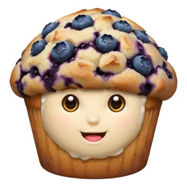 blueberry muffin sticker