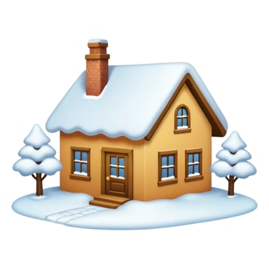 i want a house fully covered with heavy snow, not able to get out emoji sticker