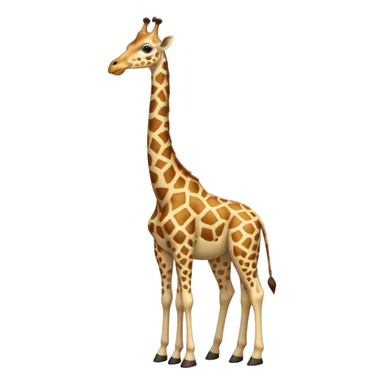 High resolution giraffe  sticker