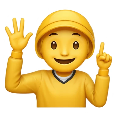  dabbing emoji sticker