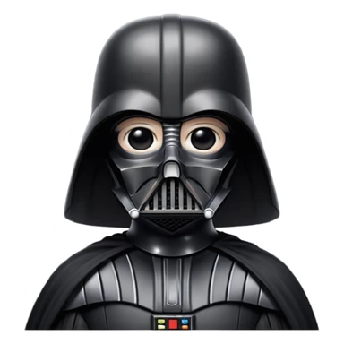 Dark Vador full noir  sticker