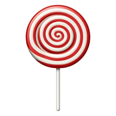 Vintage circus lollipop sticker