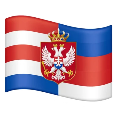 Serbia yugoslavia flag sticker