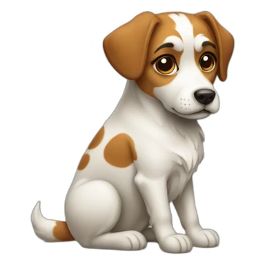 scientific dog sticker