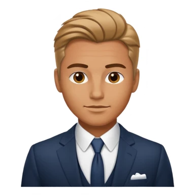 highlights men fashion sticker