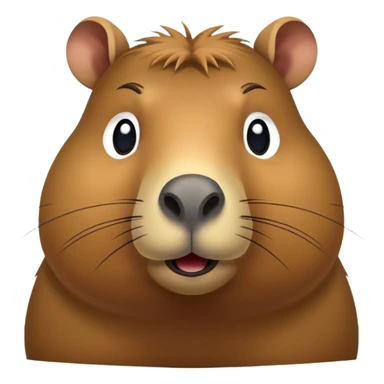 Capybara version of 🤨 sticker
