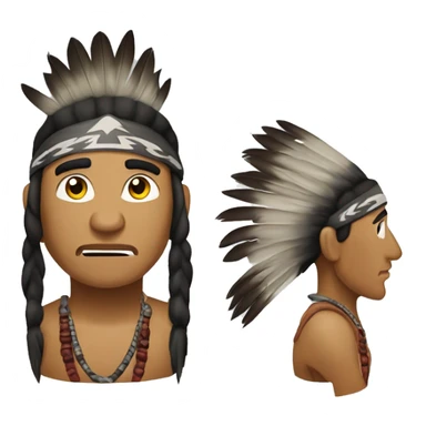 Indian chief bobber sagebrush gamer sticker