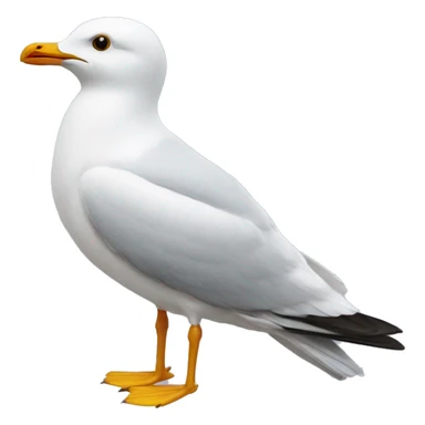 mouette colère sticker