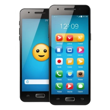 Android mobile for contact ads sticker