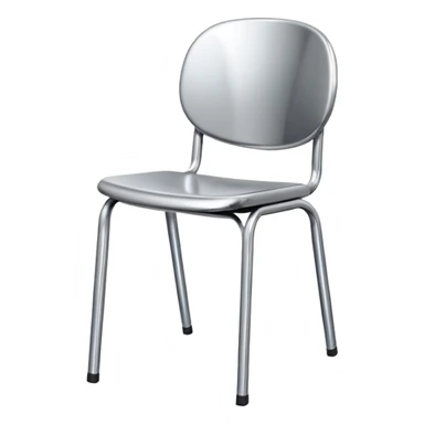danish design metal chair sticker