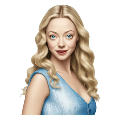 amanda seyfried in mamma mia sticker
