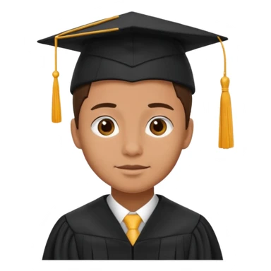 young university graduate sticker