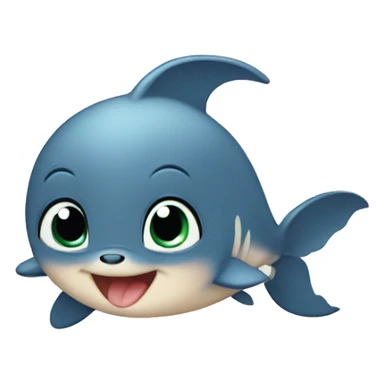 dauphin baby sticker