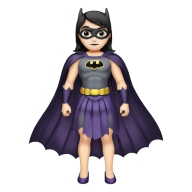 Batman wearing a dress  sticker